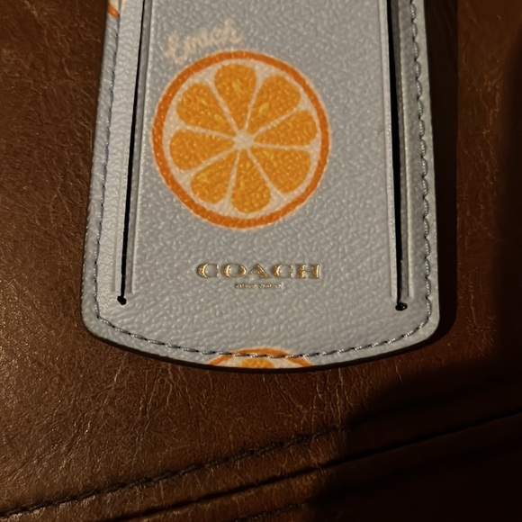 NEW PERFECT CONDITION Lemon Coach Luggage Tag - Picture 4 of 7